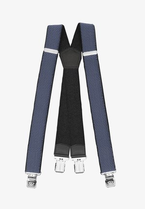 Fabio Farini HOSENTRÄGER 4CM X-FORM - Gürtel business - blau