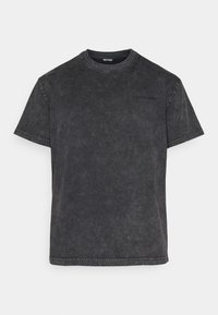 OVERSIZED WASHED  - T-shirt imprimé - black beauty