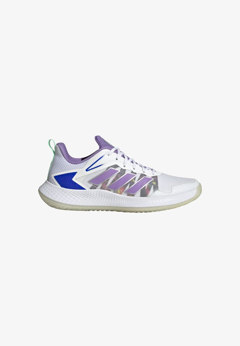 adidas Performance DEFIANT SPEED MULTI - Clay court tennis shoes - cloud white violet fusion lucid blue