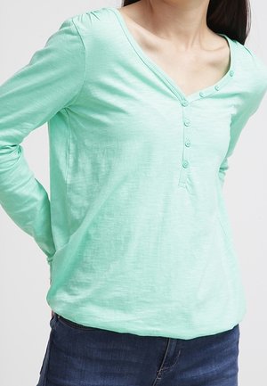 Langærmet T-shirt - light green
