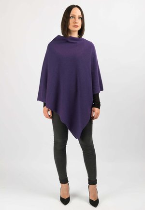 PONCHO - Cape - viola