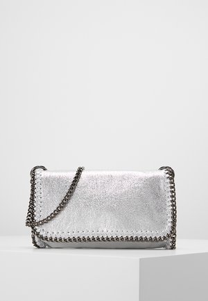 Cross body bag - silver-coloured