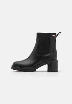 FLAG MID HEEL CHELSEA - Klasszikus bokacsizmák - black