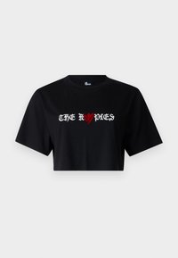 Print T-shirt - black