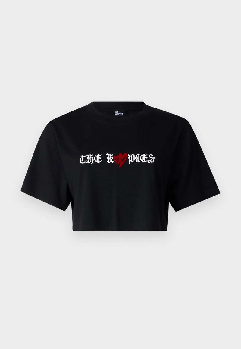 The Kooples T-shirt print zwart