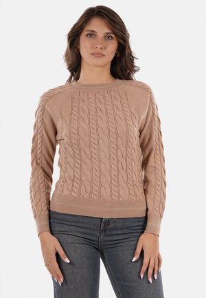 Maglione - camel