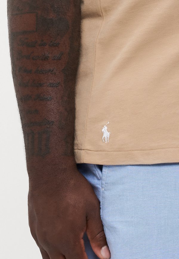 Print T-shirt - vintage khaki2