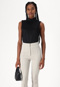 Patrizia Pepe PANTALONI TROUSERS - Bukse - utopia gray