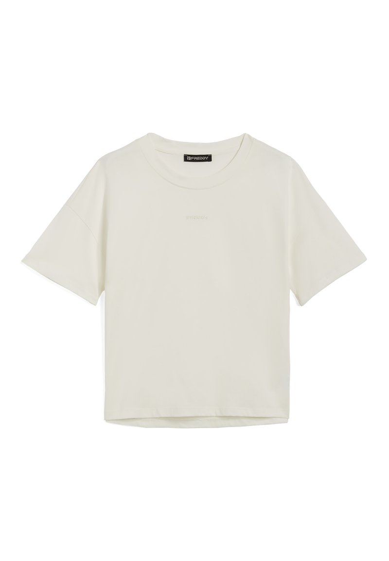 Freddy REBECCA TEE - T-shirt basic - star white