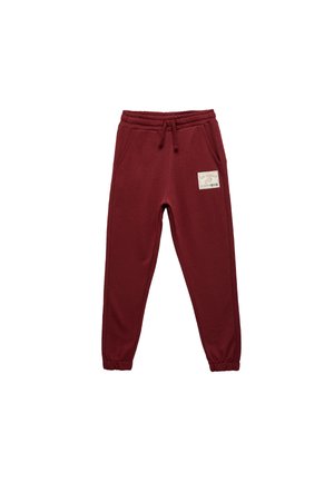JOGGER - Tracksuit bottoms - bordeaux