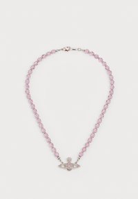 MESSALINE CHOKER - Grandinėlė - platinum/light amethyst crystal/light am