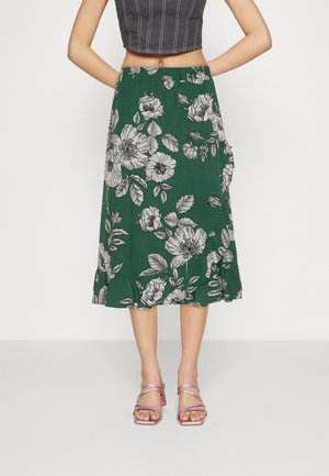 ONLY ONLFRIDA WRAP SKIRT - Φούστα παρεό - hunter green