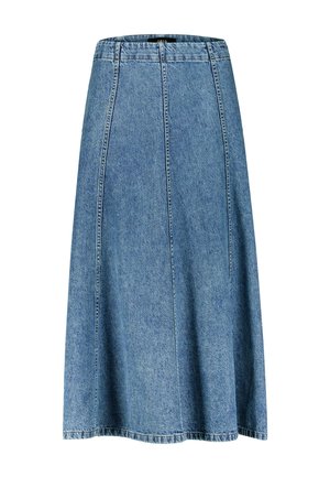 zero, Gonna a campana - middle blue denim