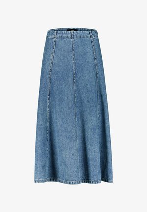 zero, Gonna a campana - middle blue denim