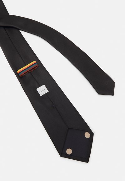 Paul Smith TIE PLAIN UNISEX - Krawatte - black