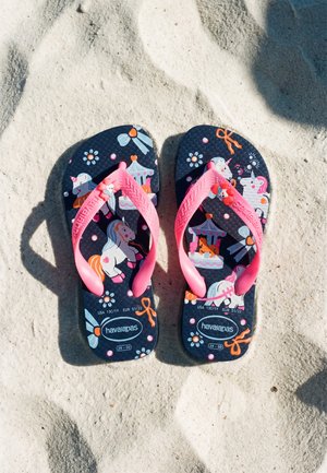Havaianas, KIDS FANTASY UNISEX - Sandale s remenom u obliku slova T - navy blue pink