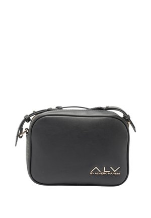 TRACOLLA - Borsa a tracolla - black passport black