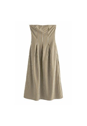 BANDEAU SUMMER .  - REGULAR FIT - Rochie de zi - khaki green white