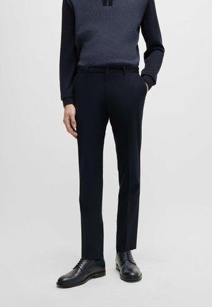 BOSS Stoffhose - dark blue two