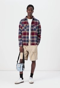 Brixton BOWERY  - Overhemd - mood indigo/port/saffron