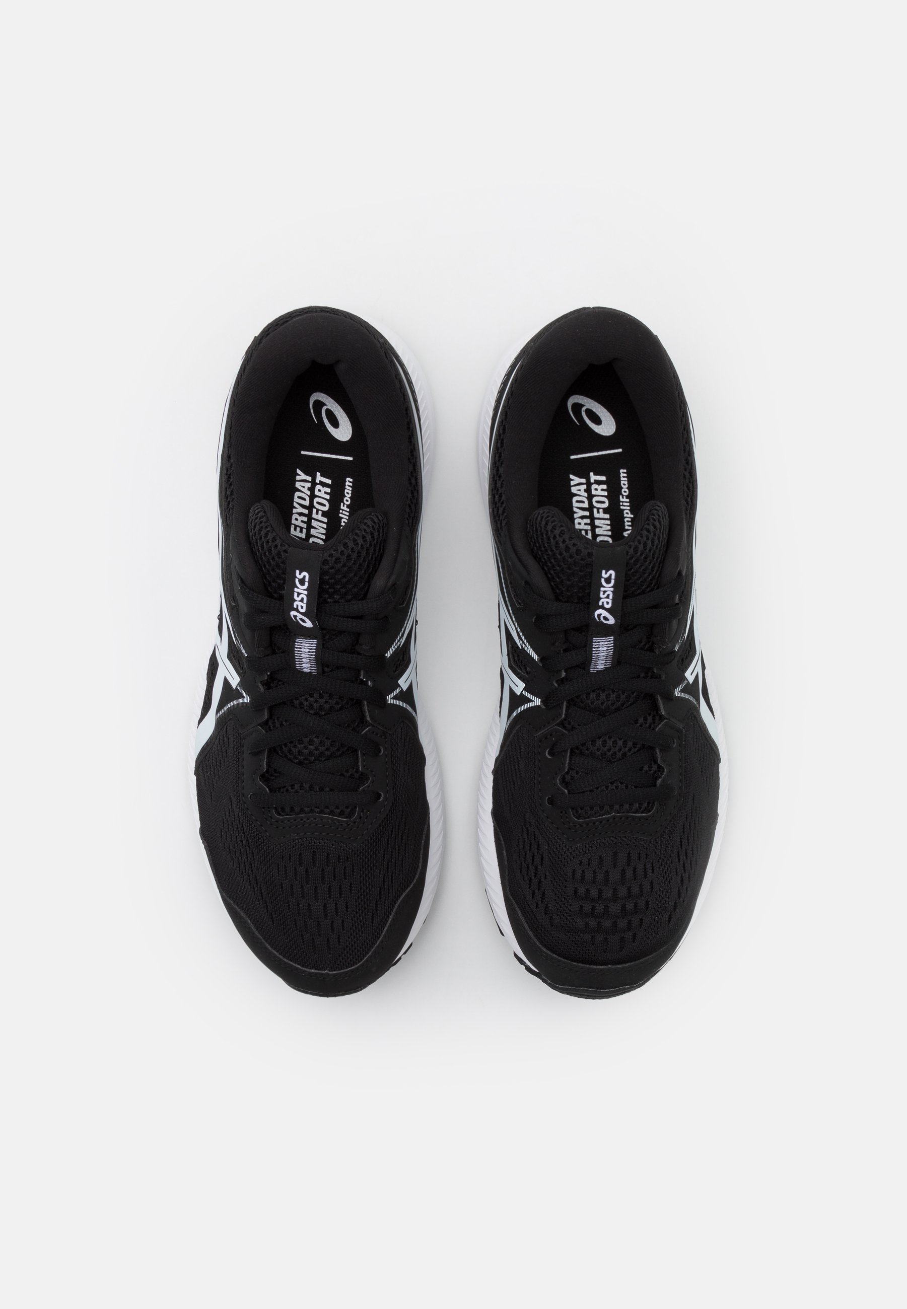 black asics trainers uk