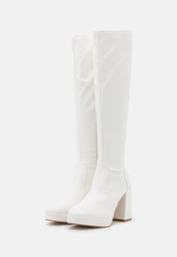RAID CANNON - Bottes à plateau - white
