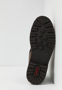 Rieker Schnürstiefelette - toffee/schwarz/granit