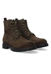 VENEZIA ANKLE BOOTS - Šněrovací kotníkové boty - khaki