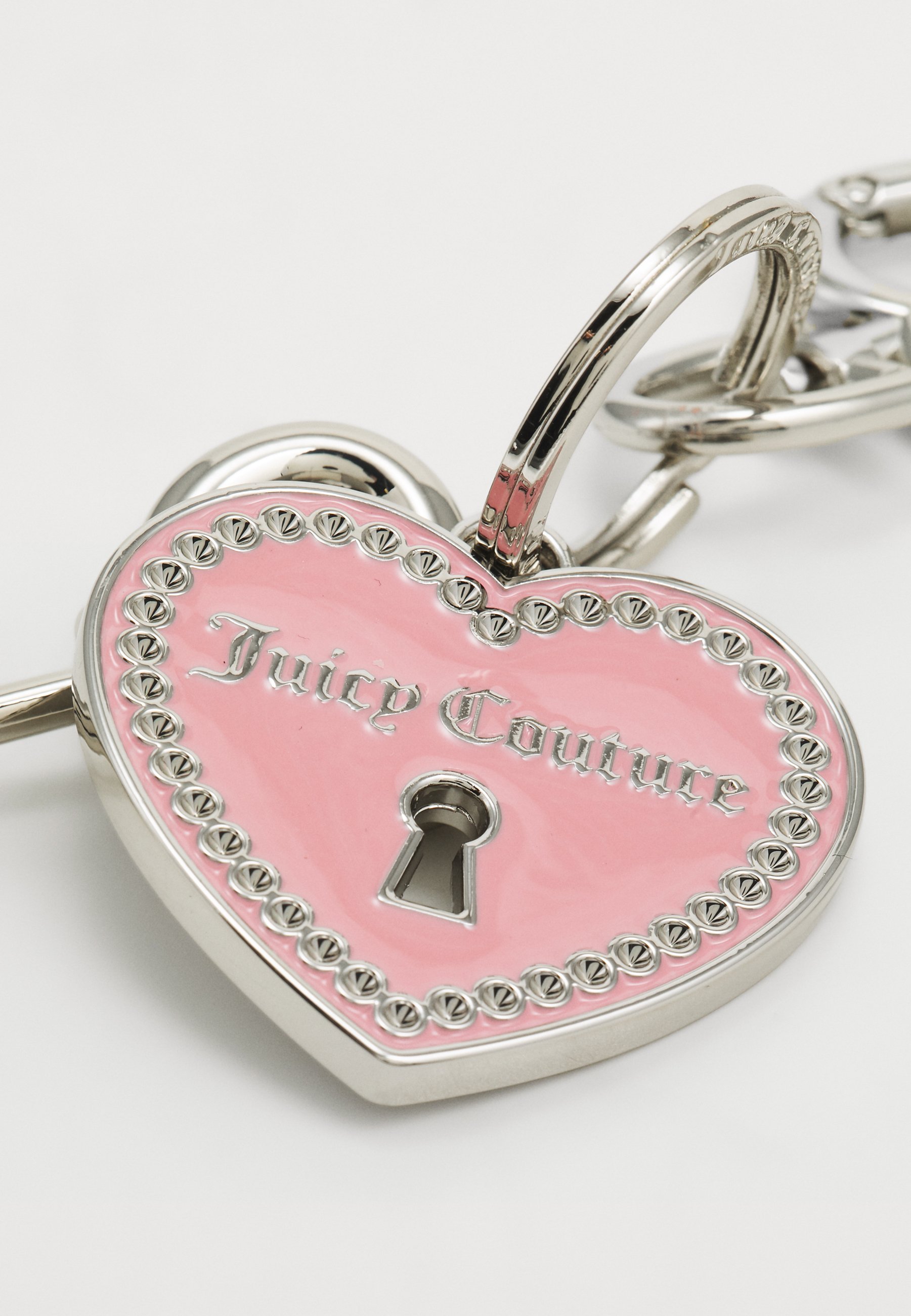 JUICY COUTURE チャーム ケース付き ピンク 【レア】希少デザイン Juicy Couture KEY CHAIN - Keyring - pink - Zalando.co.uk