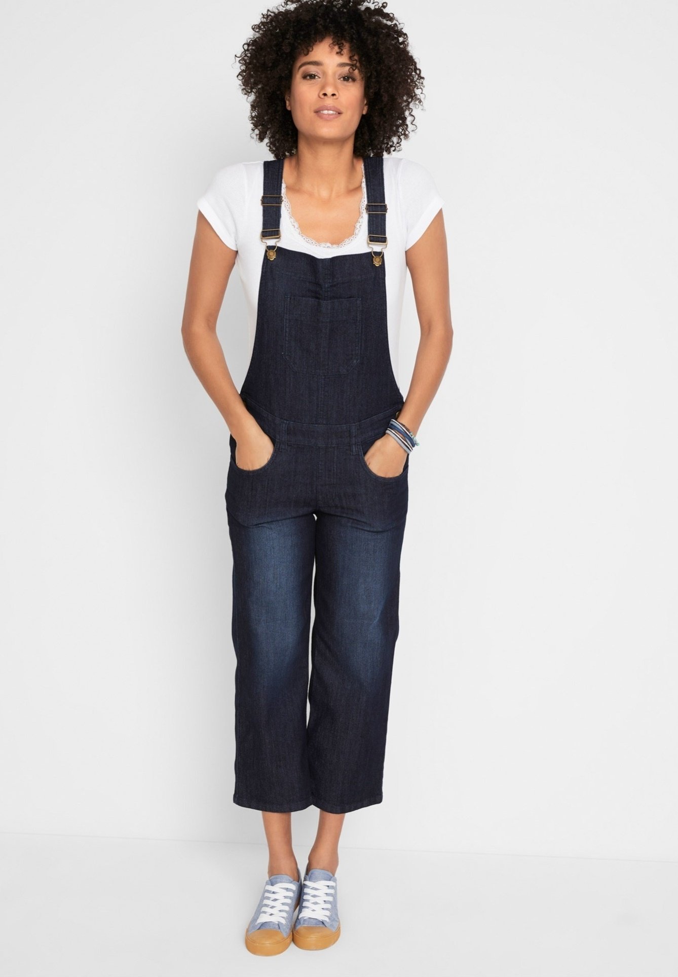 bonprix Salopette - blau/blu scuro - Zalando