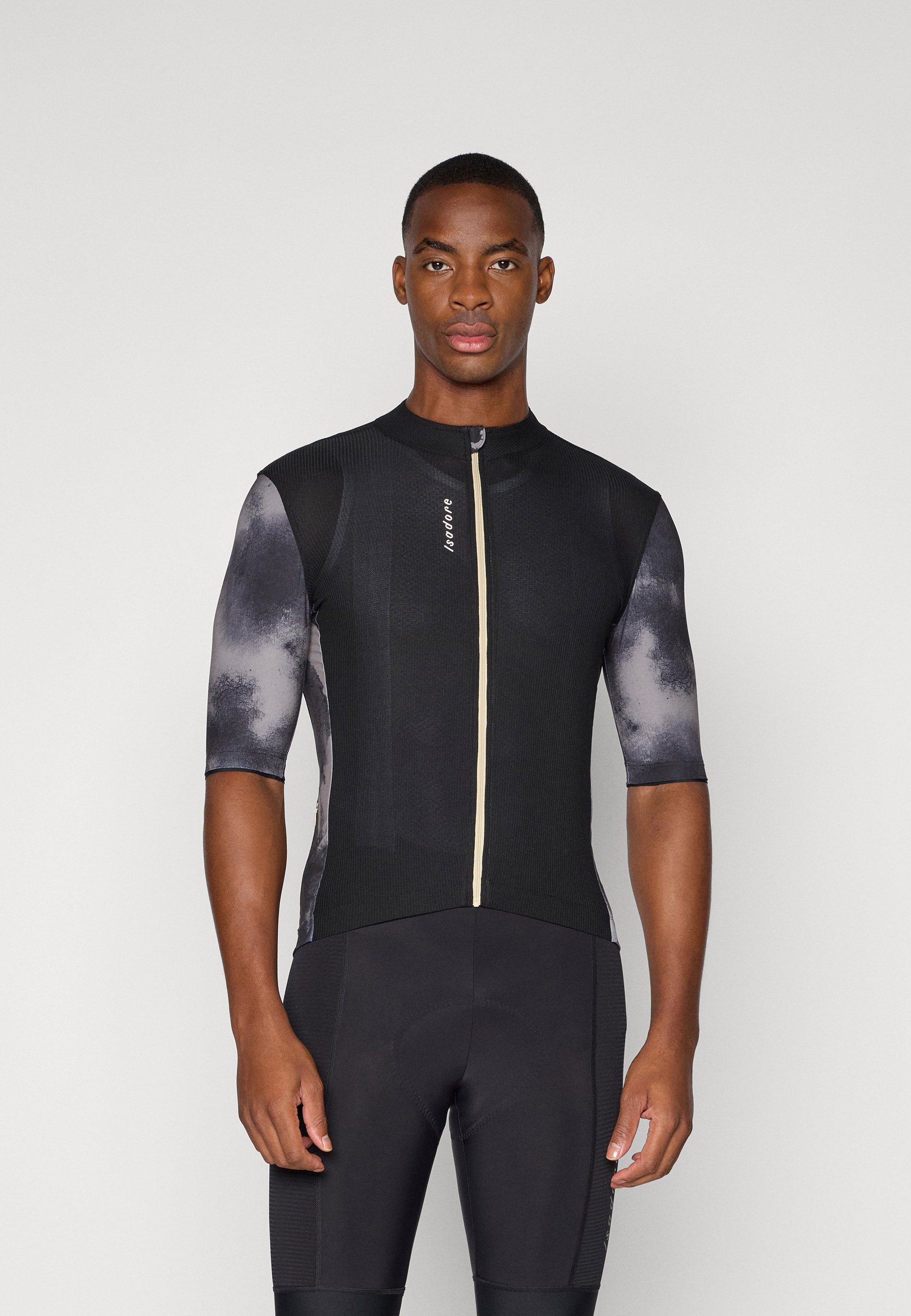 Isadore SIGNATURE CLIMBERS - Cycling Jersey - oyster gray/grey 