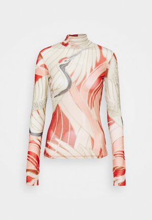 Long sleeved top - red