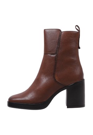DIXON - Botines de tacón - camel