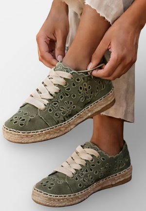 FALBALA, ROSALITA - Espadrilles - green
