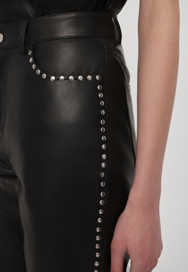 JETT STUDDED  - Leather trousers3
