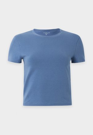 Abercrombie & Fitch, SEAMLESS BABY TEE - T-Shirt basic - blue