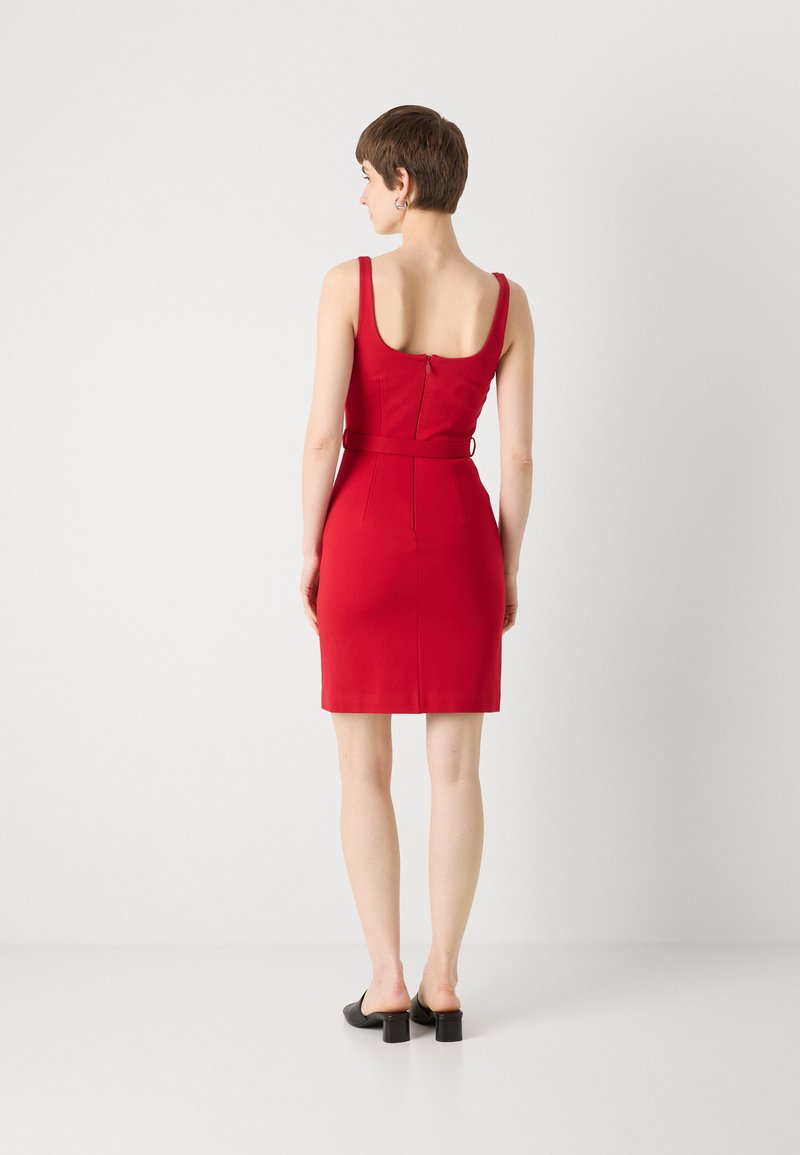 MARCIANO BY GUESS GWEN SLEEVELESS SHORT DRESS - Jersey dress - samba red  vibes/red - Zalando.co.uk