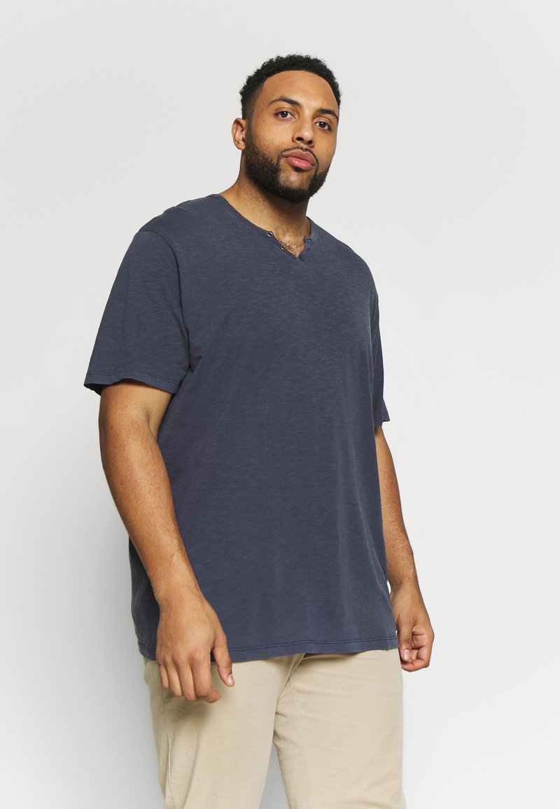 Jack & Jones KLASSISCHES - Camiseta Estampada - Navy Blazer/azul Marino