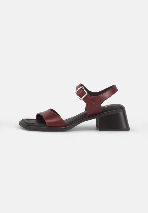 INES - Sandals - cherry