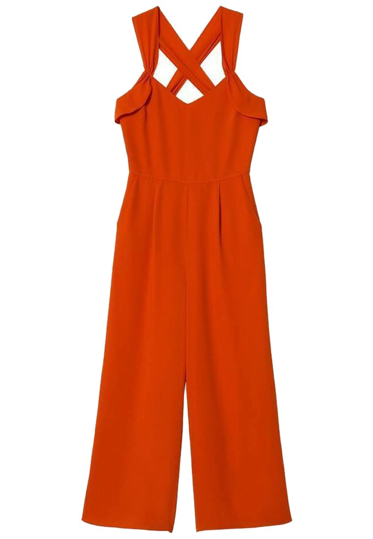 Mango Jumpsuit oranje