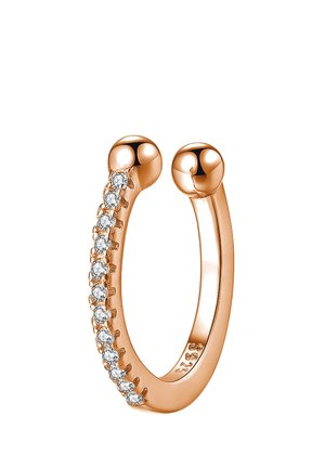 ZIRCONIA EAR CUFF - Ohrringe - rose gold-coloured