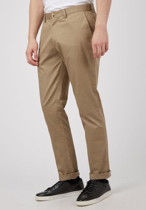 SIGNATURE SLIM STRECH - Chinos - stone