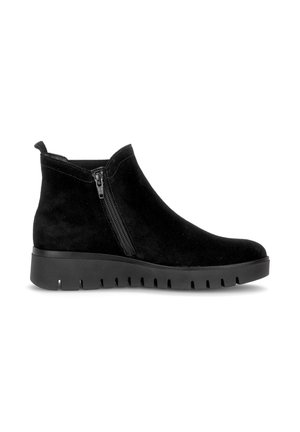 Gabor, 8015.01 - Platform ankle boots - black eltexture