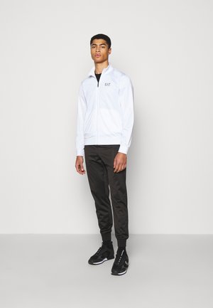 EA7 Emporio Armani TRACKSUIT - Tuta - white/black