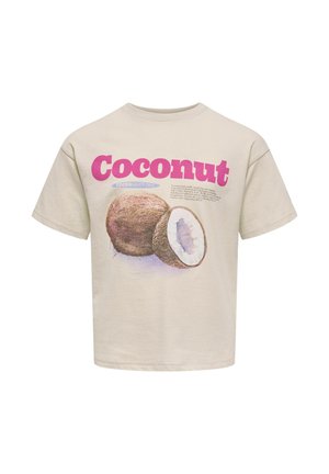 Print T-shirt - pumice stone