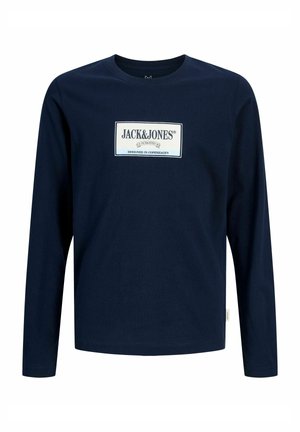 Jack & Jones Junior, JORFREDERIKSBERG GRAPHIC BOX TEE LS JNR - Pikkade varrukatega topp - sky captain