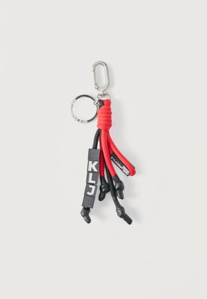 Karl Lagerfeld Jeans ROPE BAG CHARM - Nøgleringe - grenadine-black