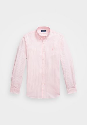 Polo Ralph Lauren SLIM FIT STRIPED STRETCH POPLIN SHIRT - Chemise - carmel pink/white