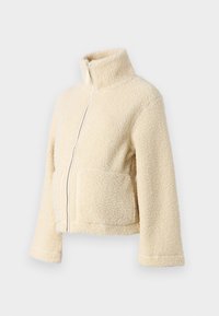 SHERPA JACKET - Flísová bunda - off white