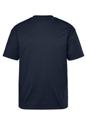 STHUGE HALBARM OVERSIZED BIS  - Basic T-shirt - navy blue